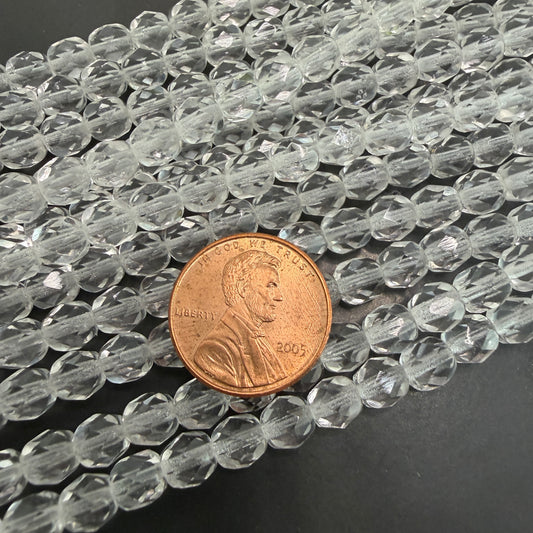 6mm Crystal Fire Polish