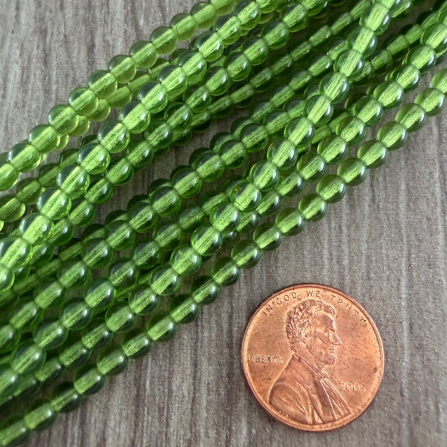 Transparent Green 4mm Druk