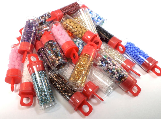 Seed Bead Mix - 100 tubes