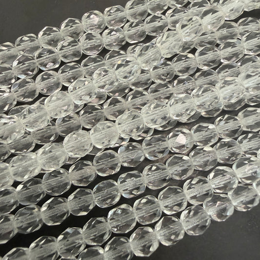 6mm Crystal Fire Polish