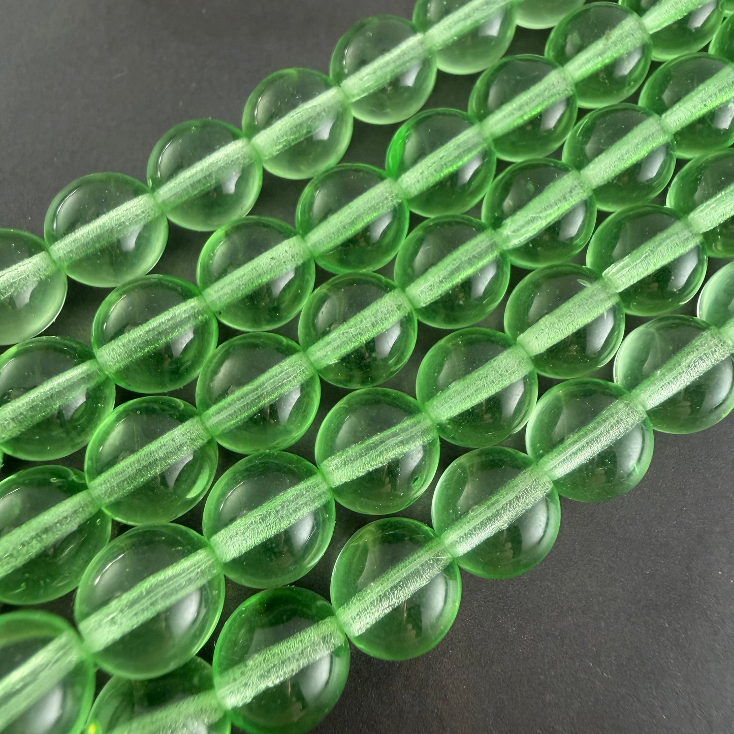 Transparent Peridot 8mm Druk