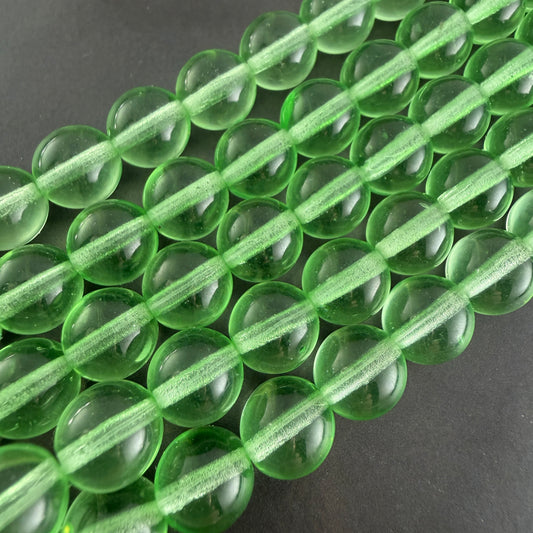 Transparent Peridot 8mm Druk
