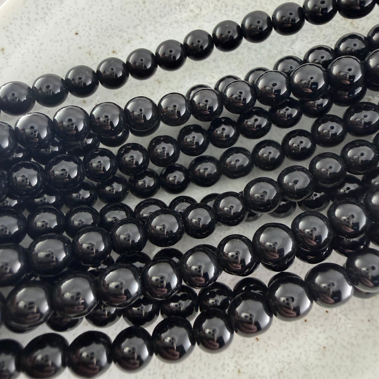 Jet Druk, 6mm, 35 Beads