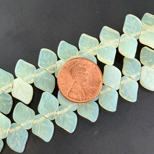 Light Yellow Opal Leaf