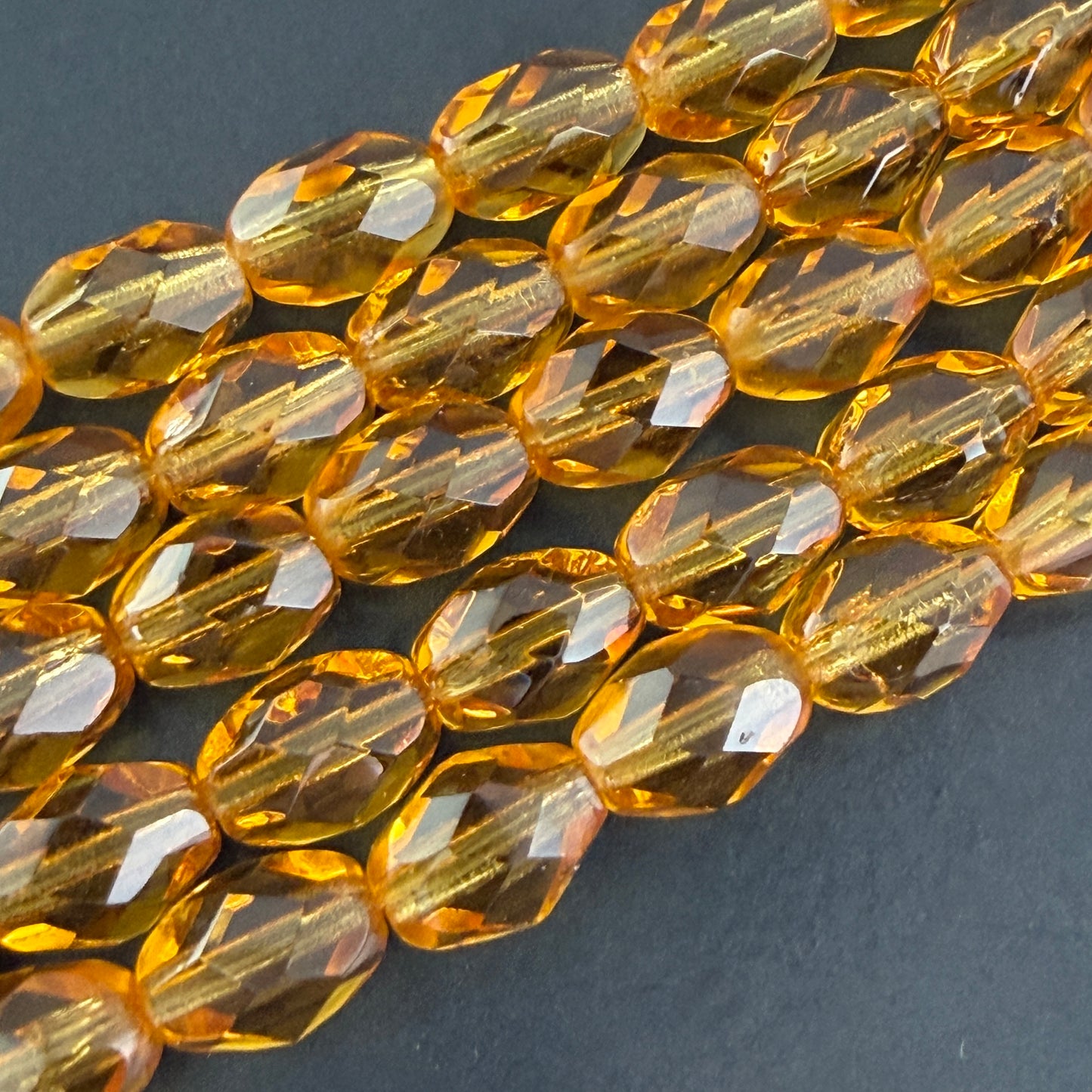 Transparent Topaz Faceted Oval
