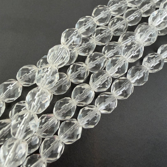 8mm Crystal Fire Polish