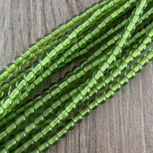 Transparent Green 4mm Druk