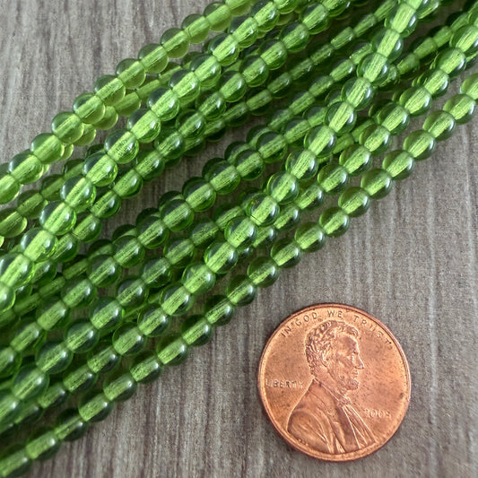 Transparent Green 4mm Druk
