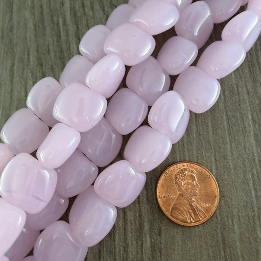 Large Pink Pillow Bead
