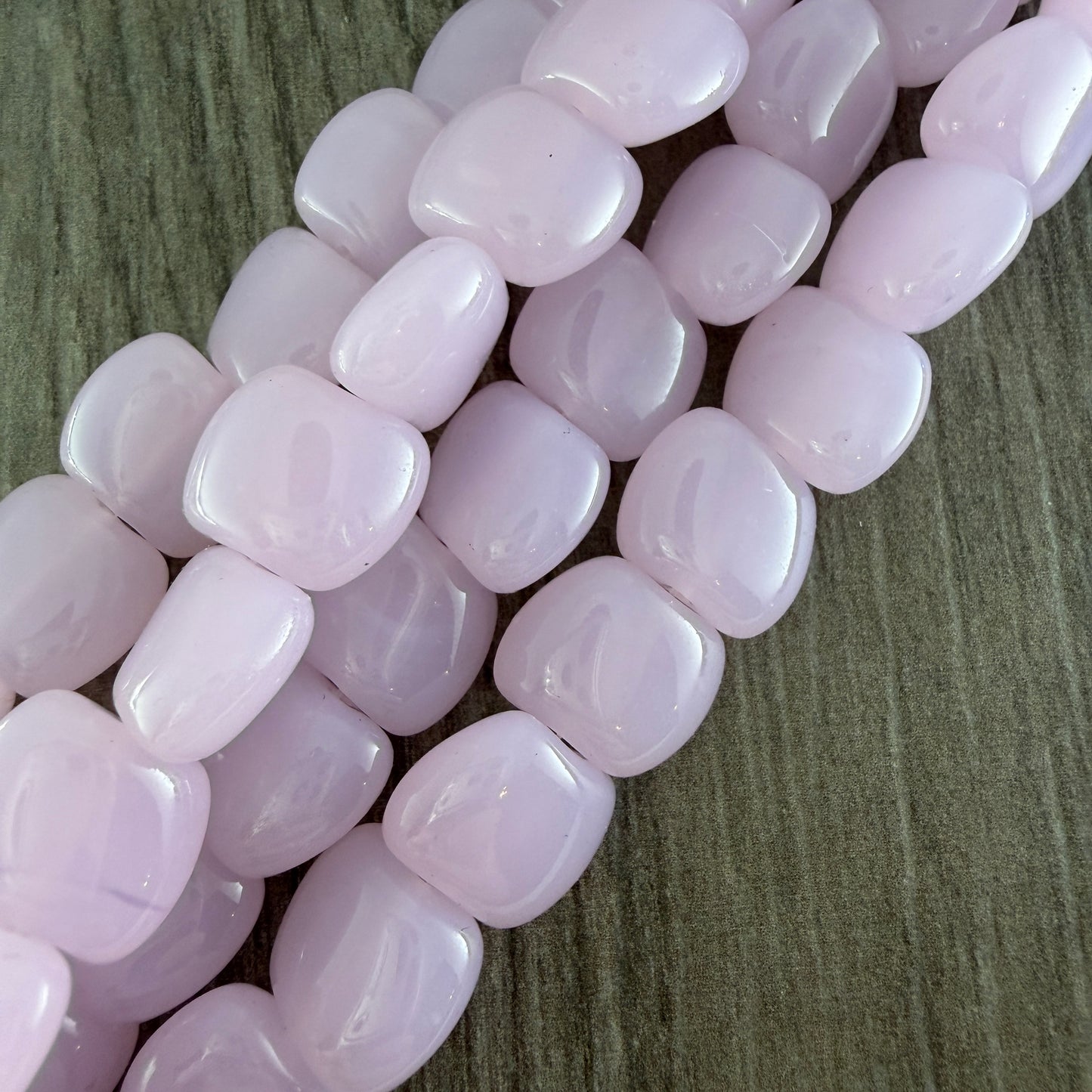Large Pink Pillow Bead