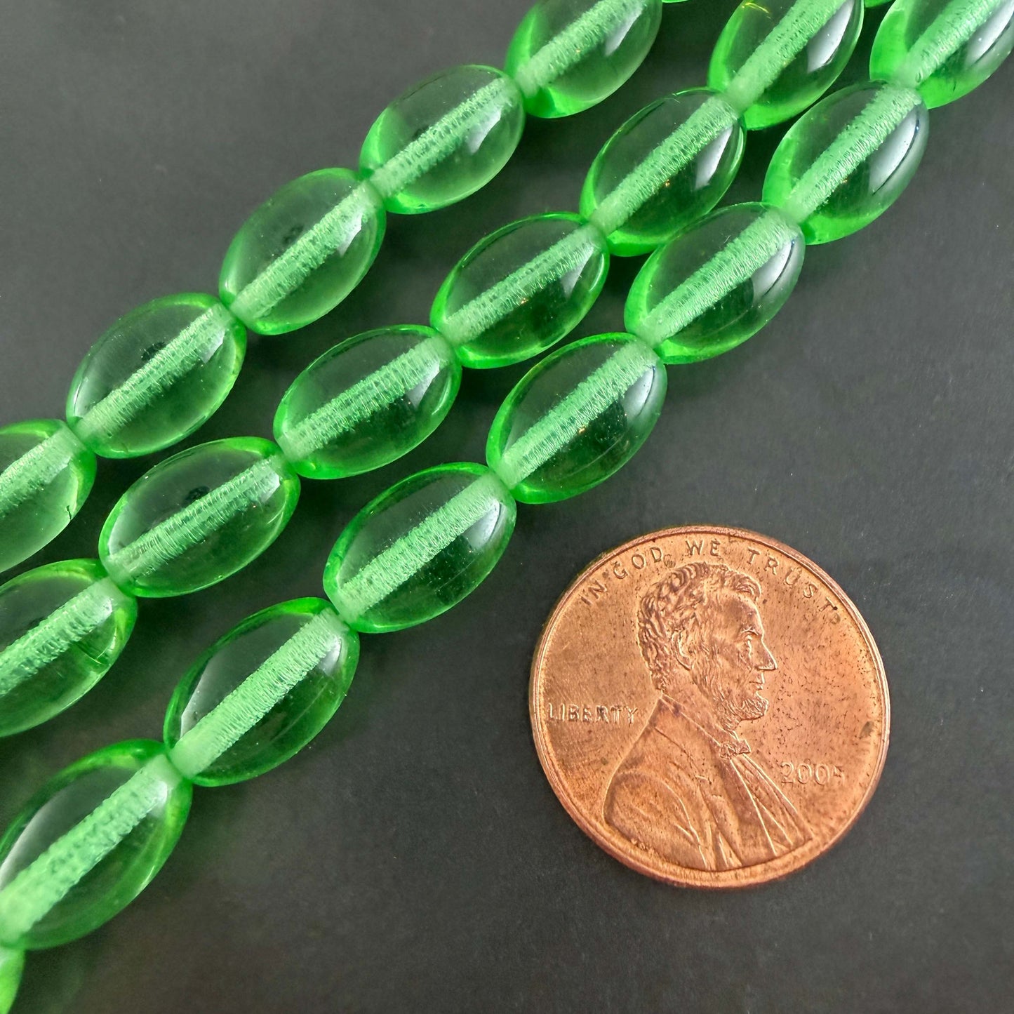 Transparent Peridot Oval