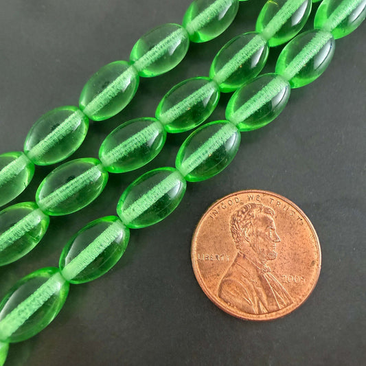 Transparent Peridot Oval