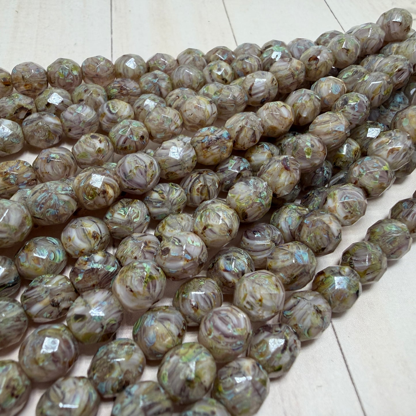 6mm Marbled Fire Polish