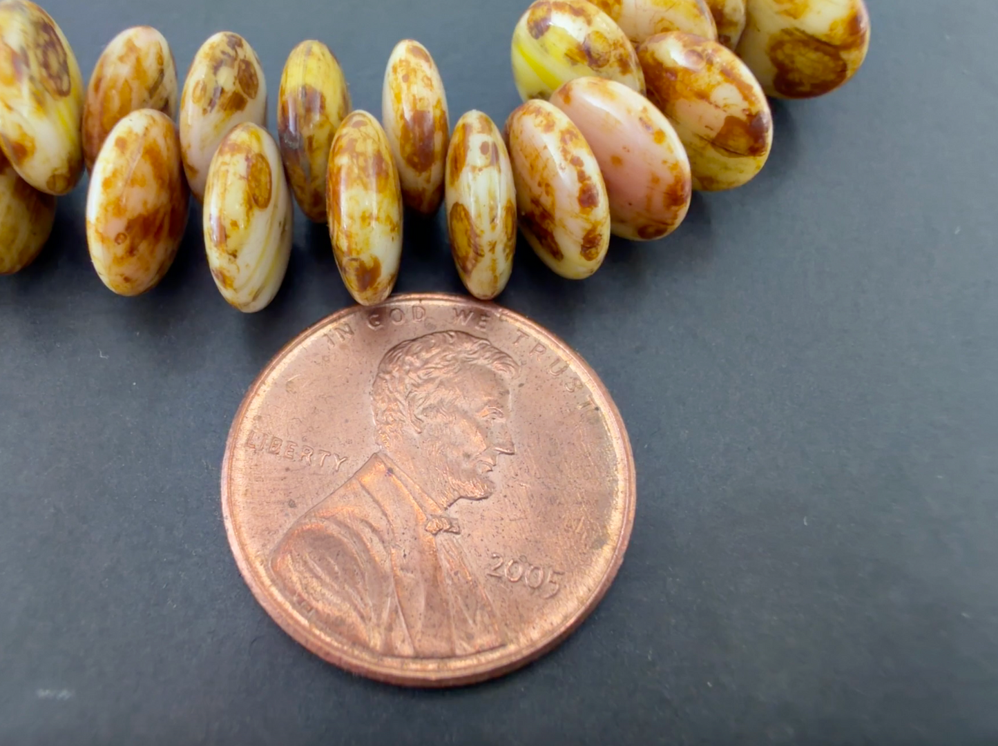 White Travertine Lentil