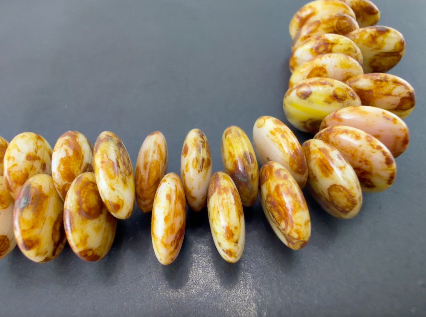 White Travertine Lentil