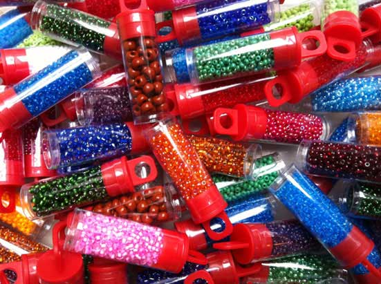 Seed Bead Mix - 100 tubes
